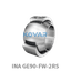 INA INA GE90-FW-2RS Radial spherical plain bearing