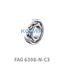 FAG FAG 6308-N-C3 Deep groove ball bearings
