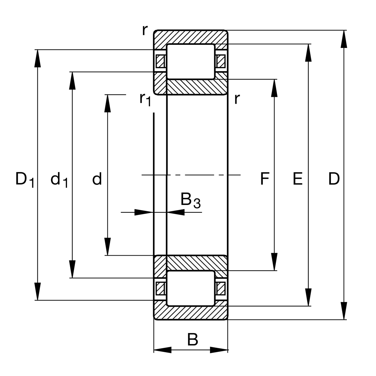 FAG FAG NUP205-E-XL-TVP2 Cylindrical Roller Bearings