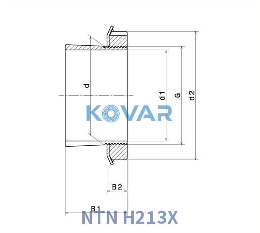 NTN H213X NTN H213X Adapter Sleeve