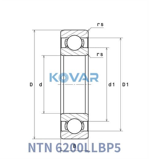 NTN 6200LLBP5 NTN 6200LLBP5 Deep Groove Ball Bearing