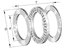 INA INA 81220 Axial-Cylindrical Roller Bearings
