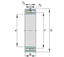 FAG FAG NNU4934-S-K-M-SP Cylindrical Roller Bearings For Main Spindles