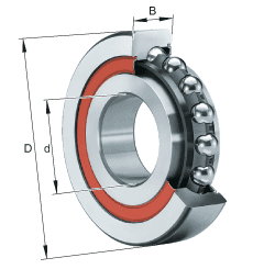 FAG FAG BSB2562-2Z-SU-XL Axial-angular Contact Ball Bearings For Screw Drives