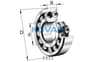 KOYO 1315 KOYO 1315 Self-Aligning Ball Bearing