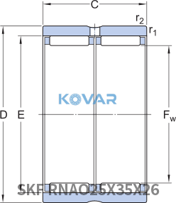SKF SKF RNAO25X35X26