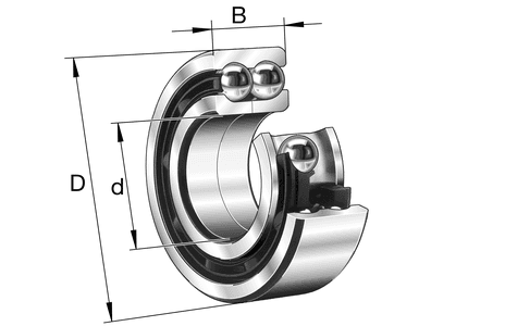 FAG FAG 3313-DA Angular Contact Ball Bearings