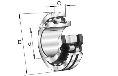 FAG FAG 222S-615 Split Spherical Roller Bearings