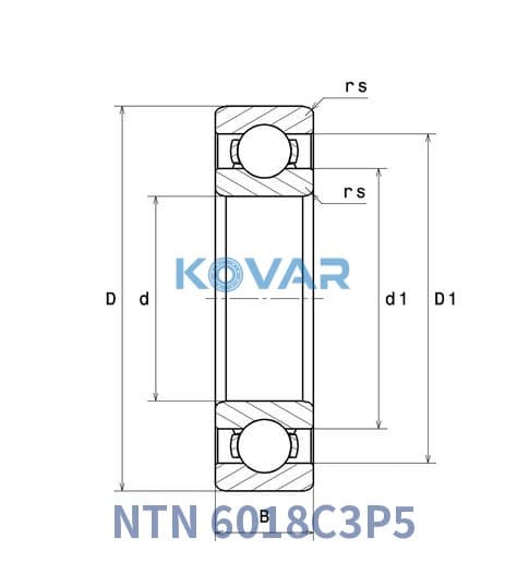 NTN 6018C3P5 NTN 6018C3P5 Deep Groove Ball Bearing