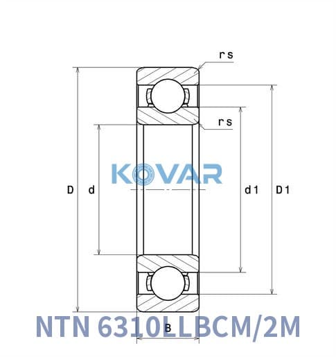 NTN 6310LLBCM/2M NTN 6310LLBCM/2M Deep Groove Ball Bearing