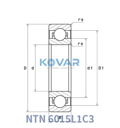 NTN 6015L1C3 NTN 6015L1C3 Deep Groove Ball Bearing