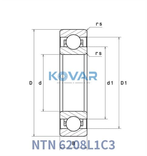NTN 6208L1C3 NTN 6208L1C3 Deep Groove Ball Bearing