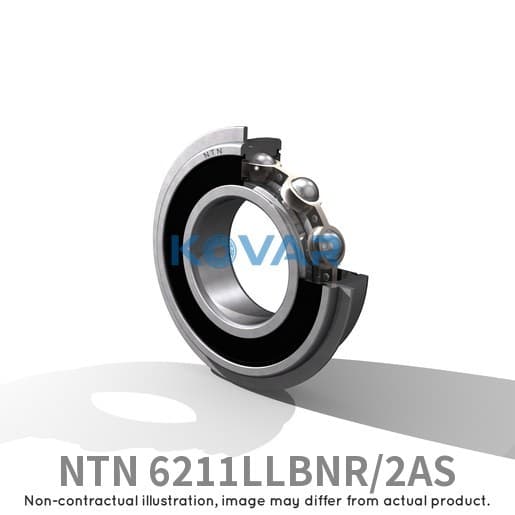 NTN NTN 6211LLBNR/2AS Deep groove ball bearings