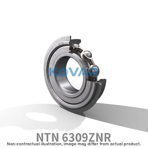 NTN NTN 6309ZNR Deep groove ball bearings