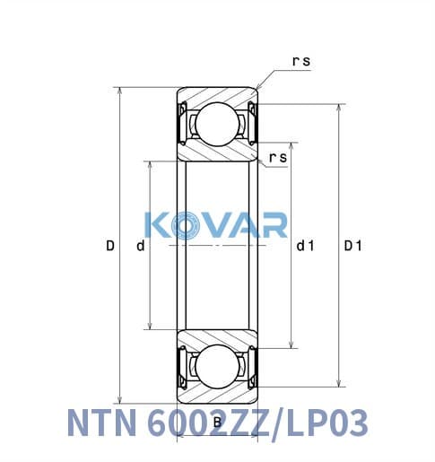 NTN 6002ZZ/LP03 NTN 6002ZZ/LP03 Deep Groove Ball Bearing