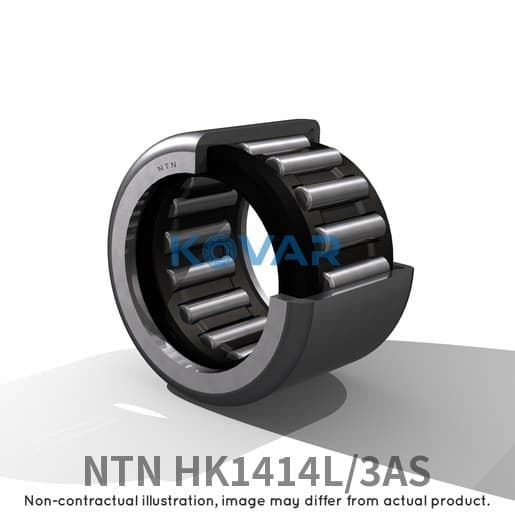NTN NTN HK1414L/3AS Drawn cup roller bearing