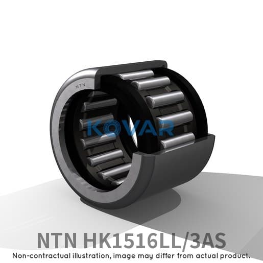 NTN NTN HK1516LL/3AS Drawn cup roller bearing