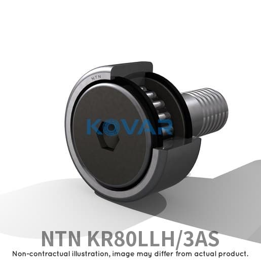 NTN NTN KR80LLH/3AS Stud type track rollers