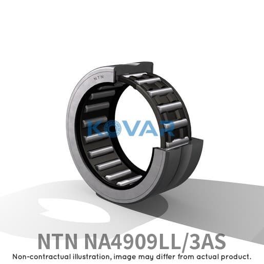 NTN NTN NA4909LL/3AS Machined needle roller bearing