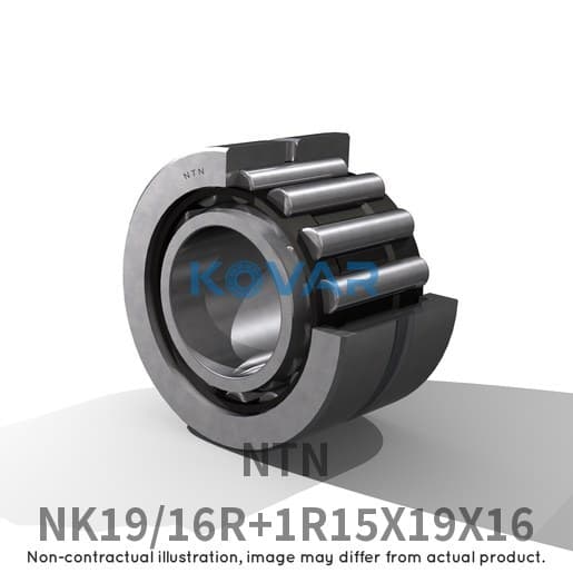 NTN NTN NK19/16R+1R15X19X16 Machined needle roller bearing