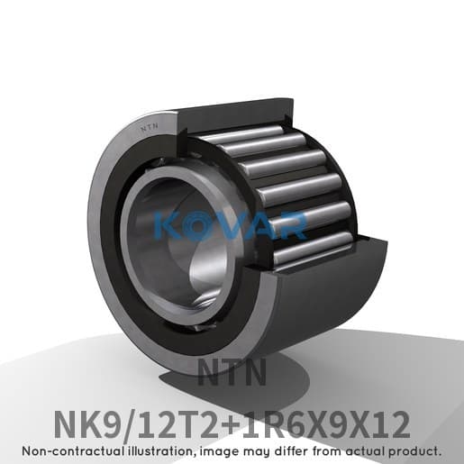 NTN NTN NK9/12T2+1R6X9X12 Machined needle roller bearing