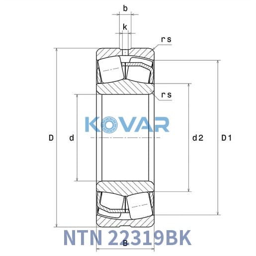 NTN 22319BK NTN 22319BK Spherical Roller Bearing
