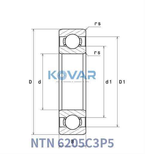 NTN 6205C3P5 NTN 6205C3P5 Deep Groove Ball Bearing