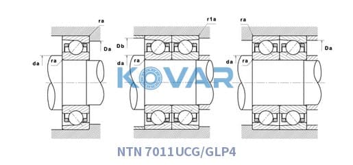 NTN 7011UCG/GLP4 NTN 7011UCG/GLP4 Angular Contact Ball Bearing