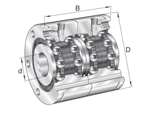 INA ZKLF1762-2RS-2AP-XL