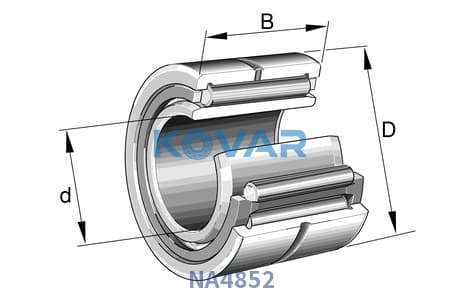 INA NA4852 INA NA4852 Needle Roller Bearing