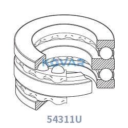 NSK 54311U NSK 54311U Thrust Ball Bearing